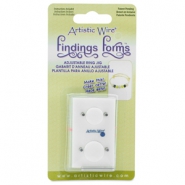 Artistic Wire Tools Findings Forms Adjustable Rings .