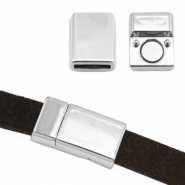 Magnetic clasps Basic Quality metal &Oslash;2.1mm Antique Silver