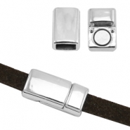Magnetic clasps Basic Quality metal &Oslash;5.8x2.9mm Antique Silver