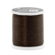 Miyuki beading cord Dark Brown
