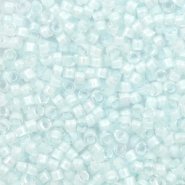 Miyuki beads delica's 11/0 Lined Luster Crystal Aqua Mist