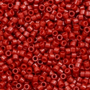 Miyuki beads delica's 11/0 Duracoat Opaque Dyed Jujube Red