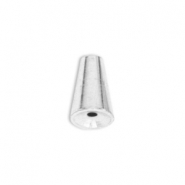 Beadalon Memory wire end caps cone 6.5mm Silver