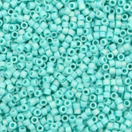 Miyuki beads delica's 11/0 Opaque Matte AB Turquoise Green DB-878