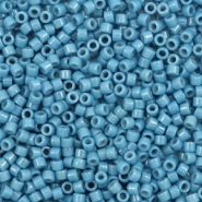 Miyuki beads delica's 11/0 Duracoat Opaque Dyed Bayberry Blue DB-2132