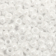 Miyuki seed beads 6/0 Ceylon White Pearl 6-528