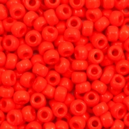 Miyuki seed beads 8/0 Opaque Vermilion Red 8-407