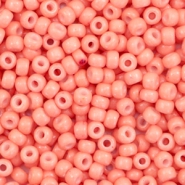 Miyuki seed beads 8/0 Duracoat Opaque Dark Salmon Pink 8-4462