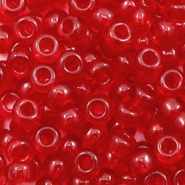 Miyuki seed beads 6/0 Transparent Ruby Red 6-141
