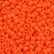 Miyuki seed beads 8/0 Opaque Orange 8-406