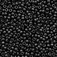Miyuki seed beads 11/0 Metallic Matte Charcoal Grey 11-2010