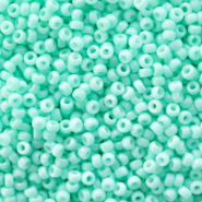 Miyuki seed beads 11/0 Duracoat Opaque Catalina Green 11-4472