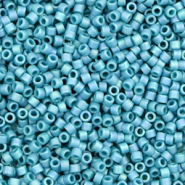 Miyuki beads delica's 11/0 Opaque Luster Medium Turquoise Blue DB-218