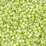 Miyuki beads delica's 11/0 Opaque AB Chartreuse Green DB-169