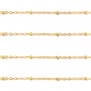 Stainless Steel findings belcher chain 2.0mm Gold