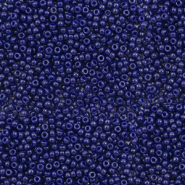 Miyuki seed beads 15/0 Duracoat Opaque Dyed Dark Navy Blue 15-4494