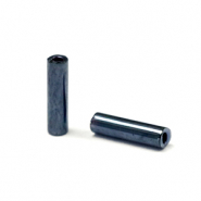 Miyuki bugles 6mm Metallic Gunmetal BGL2-451