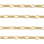 DQ metal findings belcher chain Gold