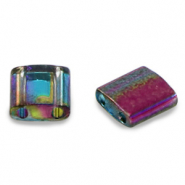 Miyuki beads tila 5x5mm Czech Coating Magic Blue TL-4572