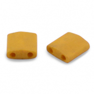 Miyuki beads tila 5x5mm Opaque Matte Mustard Brown TL-2312