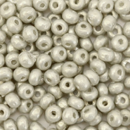 Miyuki seed beads 6/0 Baroque Silver 6-3956