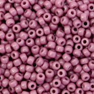Miyuki seed beads 8/0 Duracoat Opaque Hydrangea Purple 8-4487