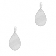 Stainless steel charms drop Silver