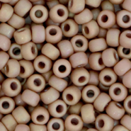 Miyuki seed beads 6/0 Opaque Glazed Frosted Rainbow Lavender 6-4694