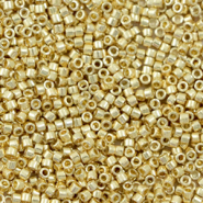 Miyuki beads delica's 11/0 Duracoat Galvanized Pale Gold DB-2501