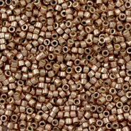 Miyuki beads delica's 11/0 Duracoat Galvanized Champagne DB-2504