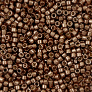 Miyuki beads delica's 11/0 Duracoat Galvanized Dark Mauve Brown DB-1843