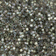 Miyuki beads delica's 11/0 Silk Inside Dyed Rustic Gray AB DB-1872