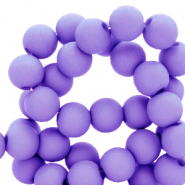 6 mm acrylic beads matt Ultra Violet Purple