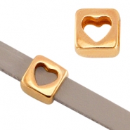 DQ European metal beads rose gold DQ European metal rose gold sliders