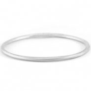 Inspired temple bangles 3mm size L Silver
