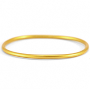 Inspired temple bangles 3mm size L Aspen Gold