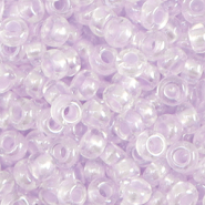 Preciosa glass seed beads Ornela 6/0-382PV Pearl Pastel Lining-Lily Lavender Purple