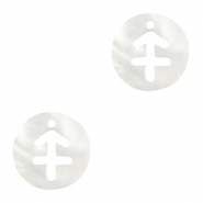 Shell pendants specials sagittarius White (natural colour)