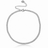 Stainless steel anklets chain Silver