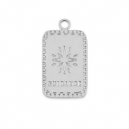 Stainless steel charms La Luna 'Guidance' Silver