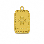 Stainless steel charms La Luna 'Guidance' Gold