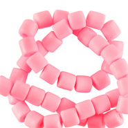 Polymer beads 6mm Pink