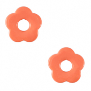 Acrylic charms flower Terracotta Pink