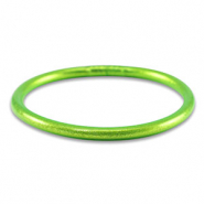 Inspired temple bangles 5mm size M Lime Green
