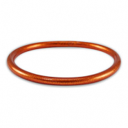 Inspired temple bangles 5mm size M Burnt Orange