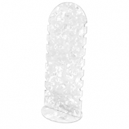 Plexx jewellery display for bracelets White Pearl Shine