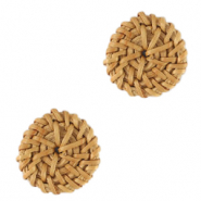 Rattan pendants 25mm Natural Beige
