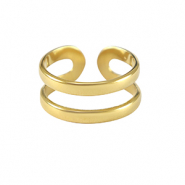 Stainless steel rings Gold