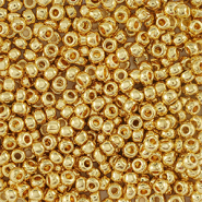 Preciosa glass seed beads 24K 11/0-68304 Gold