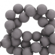 6 mm acrylic beads Old Grey
